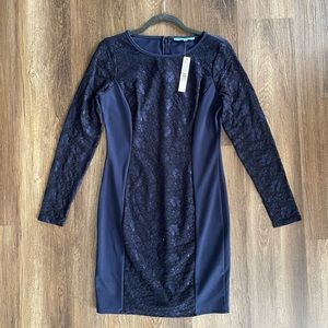 Antonio Melani Long Lace sleeve dress